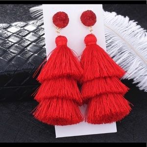 🆕❤️Red earrings